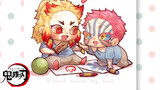 [AMV]Akaza & Kyojuro dễ thương trong <Demon Slayer Kindergarten>