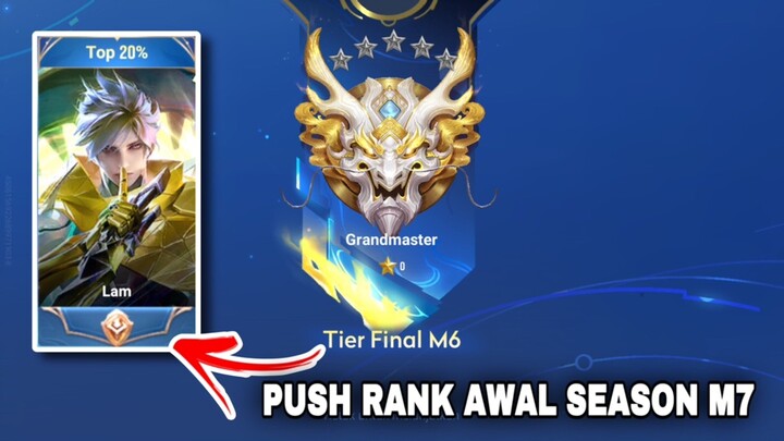 PUSH RANK AWAL SEASON M7