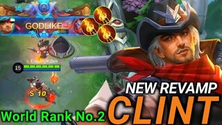 LAKAS NG BAGONG CLINT | World Rank No.2 Clint Gameplay by Enemykiller - MLBB