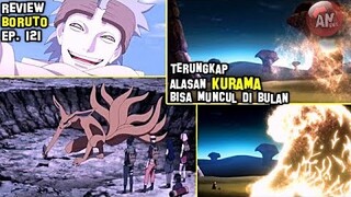 Review Boruto 121 | Inilah Alasan Kurama bisa Muncul di Bulan