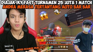 DIAJAK IKY FAST TURNAMENT HADIAHNYA 25 JUTA! MALAH LANGSUNG DIAJAK BAR BAR SAMA ANDRA🤣