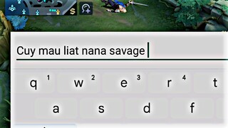 Nana savage? Ez cuy