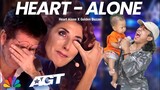 Golden Buzzer: Philippines Contestant Sings Heart-Alone Song With Strange Baby Makes Judges Cry