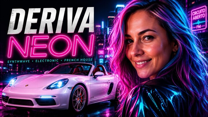 DERIVA NEON 🌆 | Synthwave • Electronic • French House | Official Music Video