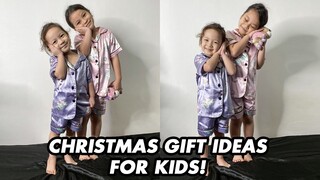 CHRISTMAS GIFT IDEAS FOR KIDS | WE DUET VLOGMAS DAY 12