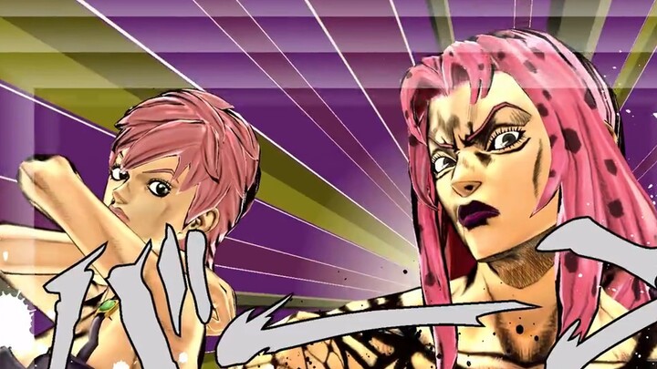 JOJO one to seven BOSS ultimate moves plus team-up!