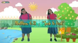 "SEEK YE FIRST" (Matthew 6:33) |  Kid Song| Scripture song | Bible Song