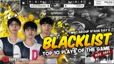 BLACKLIST INTERNATIONAL TOP 10 PLAYS FROM MSC 2021 DAY 2 | Wise Maniac, OhMyV3nus Save & OhebDD Play
