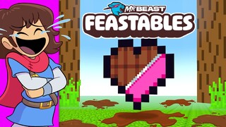 Minecraft But There's FEASTABLES Hearts