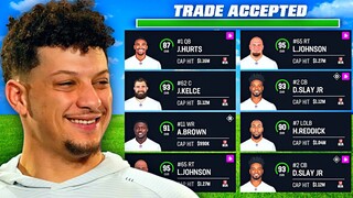 I Tried Trading PATRICK MAHOMES for the entire EAGLES Roster..