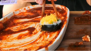 Tokbokki, mì, xúc xích phần cuối #mukbang