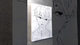 #mikey #tokyorevengers #manga #sketch #howtodraw #drawingtutorial #drawingtutorial #drawing #draw