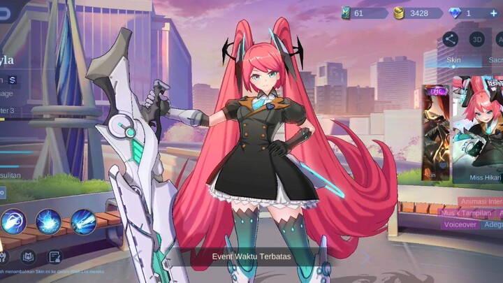 Layla's new skin interactive video