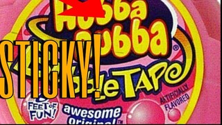 bubblegum is STICKY!!!!