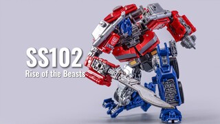 How about Changing 7 toys? SS102 Optimus Prime detailed play comparison sharing