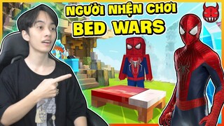 Blockman Go Bed Wars Nhưng hóa thân thành người nhện troll team
