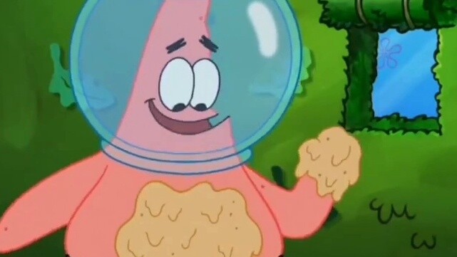 SpongeBob đang tìm Pie Star số 7? Pie luôn à??"