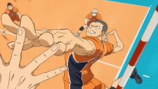 Rise of Ryunosuke Tanaka | Karasuno high Vs Inarizaki high part 2  | #Haikyuu