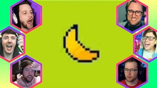 Gamers React to : KRIS! GET THE BANANA (Acid Pool Version) [Deltarune Chapter 2]