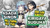 Tiêu Điểm Nhân Vật Thánh Nữ Zú Bự Kirigaya Suguha Và Asada Sinon Nữ Thần Xạ Thủ Sword Art Online #15