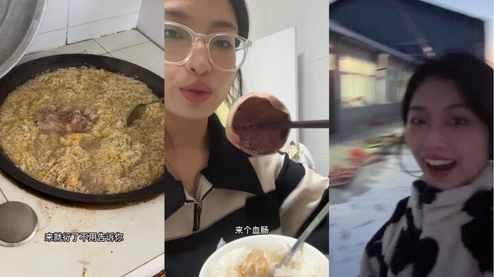 Got home—what’s there to post? Let’s do a Northeastern-style vlog!