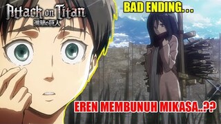 Mulai Terungkap, Mikasa Akan Mati..? Dan Alasan Kenapa Eren Menjauhi Mikasa??Ending Ironi..