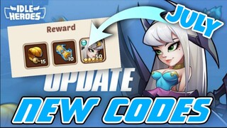 NEW Idle Redeem CODES | Idle Heroes July 2021