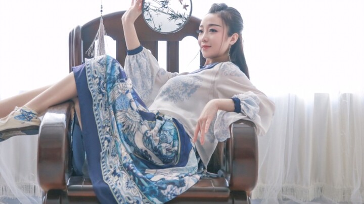 【ฮวนเสี่ยวฮวนเซียง】เฉียนหลี่เหยาเยว่ ท่าเต้นต้นฉบับสไตล์โบราณ