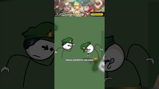 Speedrun di Game, tapi lomba jadi yang terlama (slowrun) #shorts #gamebrott #henrystickmin