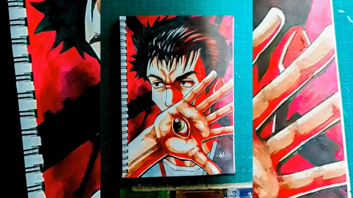Drawing Shinichi Izumi | Parasyte The Maxim