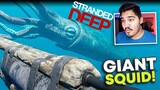 I FOUGHT A GIANT SQUID! - STRANDED DEEP #8