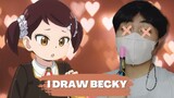 Becky is such a cutie 🥰 Becky Blackbell on a whiteboard| SPY X FAMILY FANARTS