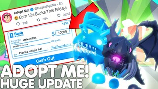 🤑ADOPT ME LETS YOU GET SUPER RICH IN THIS UPDATE…🔥😱 EARN 10X BUCKS + GET RICH FAST! ROBLOX