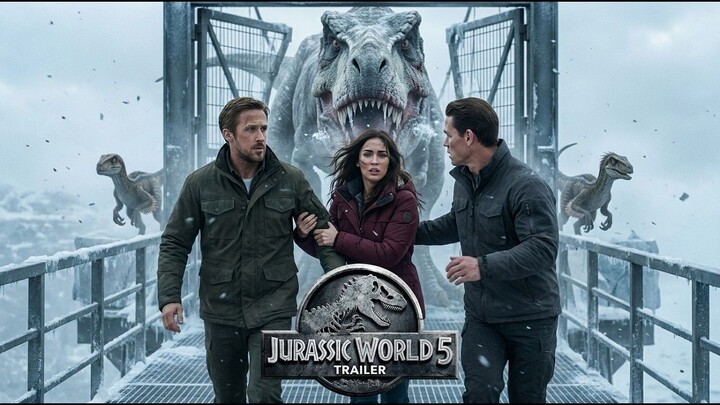 Jurassic World 5- Extinction (2027) - Ryan Gosling, John Cena, Megan Fox - Conce