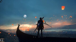 【WLOP】“我走过万水千山，邂逅了无数美丽与丑陋的灵魂，只为寻找一个留在这个世界上的理由。”【动态壁纸】