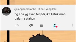 Apa Yang Akan Terjadi Jika Listrik Mati Dalam Setahun