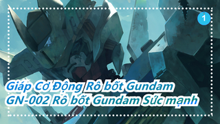 [Giáp Cơ Động Rô bốt Gundam] MG 6653 GN-002 Đánh giá sức mạnh Rô bốt Gundam_1