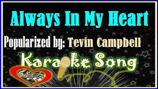 Always In My Heart /Karaoke Version/Minus One/Karaoke Cover