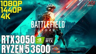 Battlefield 2042 v3.3 | Ryzen 5 3600 + RTX 3050 | 1080p, 1440p, 4K benchmarks!