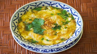 ต้มจืดไข่น้ำง่ายๆ  Omelet soup