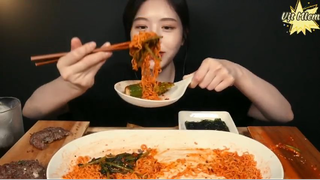 Sườn chả băm viên bò, mì trộn cay phần 6 #anngonmoingay