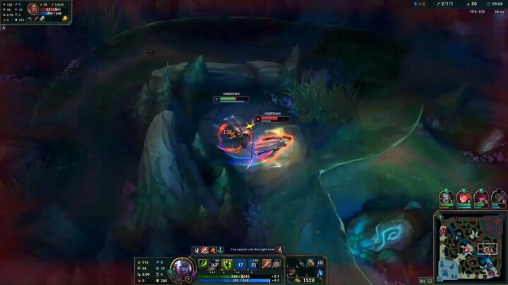 Garen bất chấp xoay để lụm được sứ giả trong liên minh huyền thoại #game
