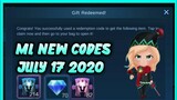 ML New Codes/July 17 2020