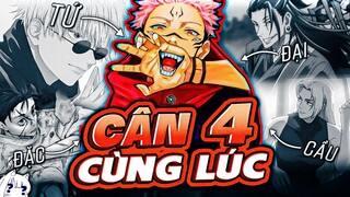 LIỆU SUKUNA CÂN NỔI 4 CHÚ THUẬT SƯ ĐẶC CẤP CÙNG LÚC? | JUJUTSU KAISEN