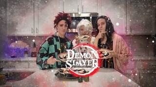 Demon Slayer Cosplay[Making Sushi With Rui!]