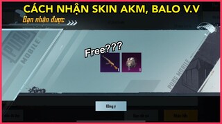 CÁCH NHẬN SKIN AKM, BALO, TRANG PHỤC VĨNH VIỄN TỪ SỰ KIỆN PHIÊN BẢN MỚI || PUBG MOBILE