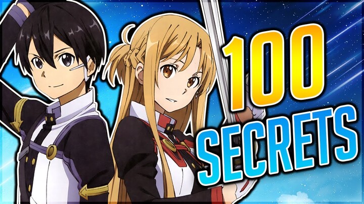 100 FAITS SUR SWORD ART ONLINE