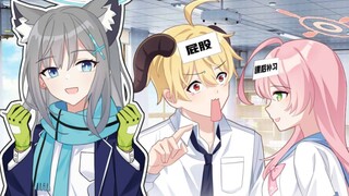 【蔚蓝档案】快来和美少女一起玩猜字游戏！