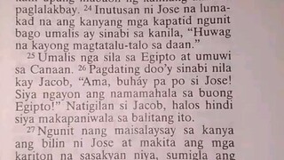 Pang Araw Araw na Talata Genesis 45:25-28