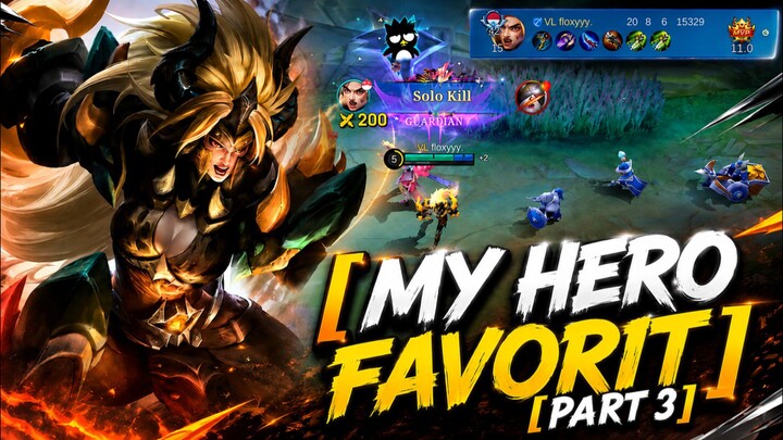 PART3, AKU DAPET 20 KILL DENGEN MY HERO FAVORIT😍💕